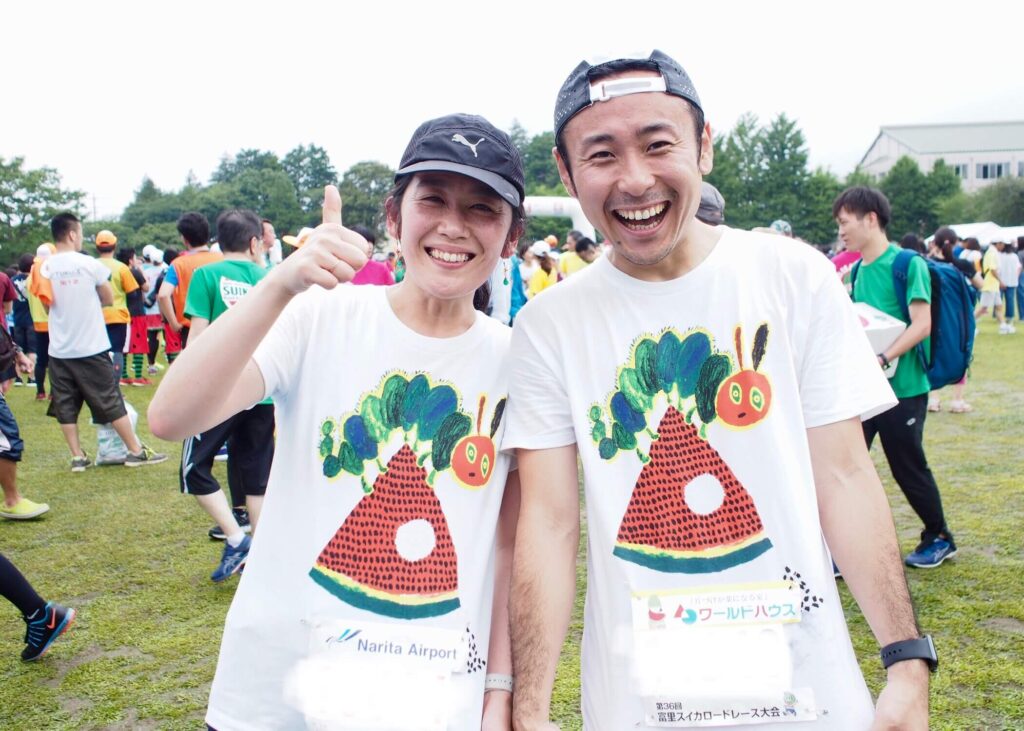 富里スイカロードレースの様子