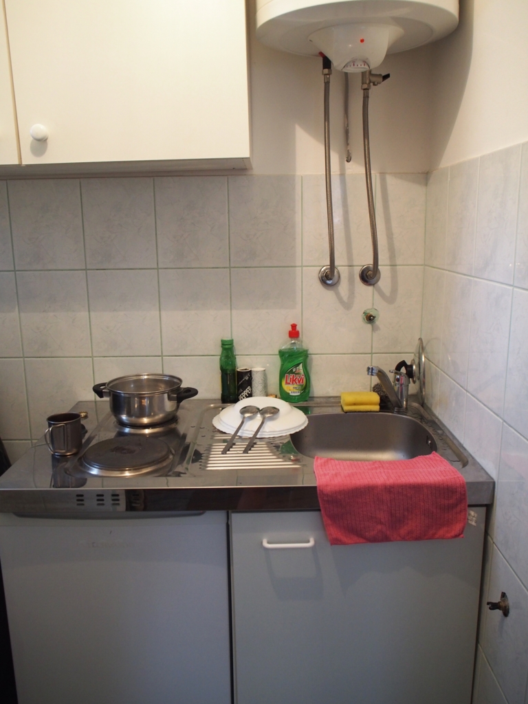 コンパクトながらも使い勝手の良いキッチン