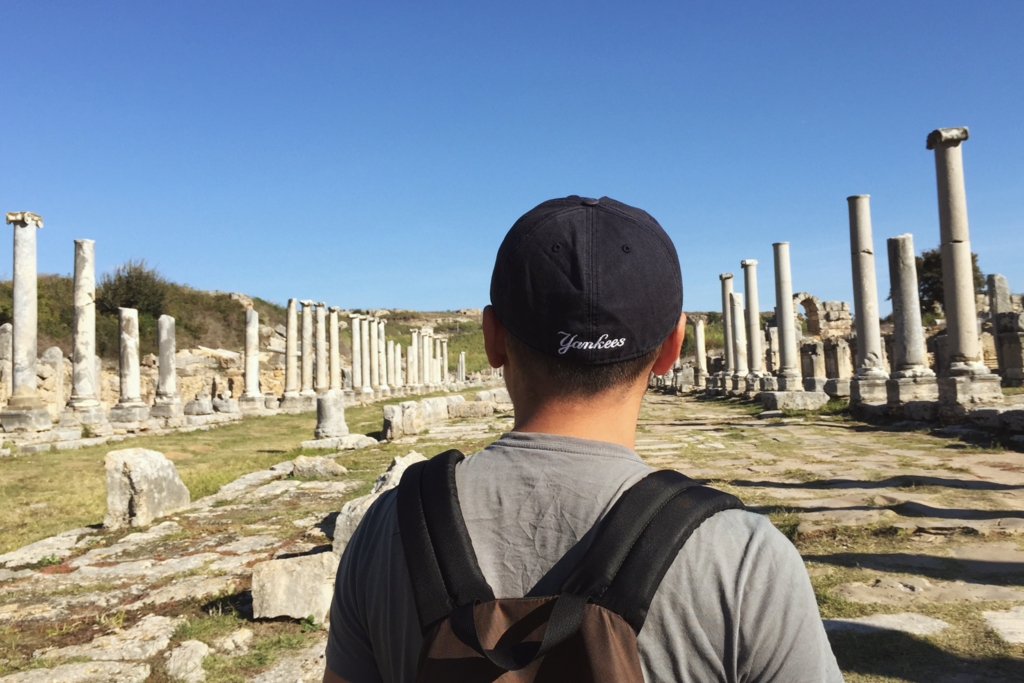 とても広いペルゲ遺跡