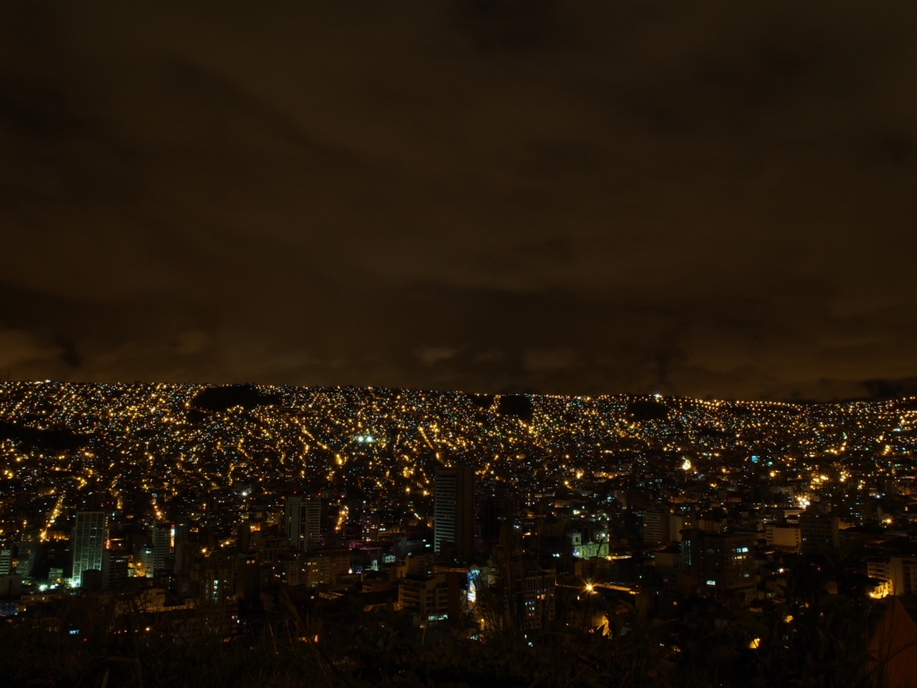キリキリ展望台からの夜景その1