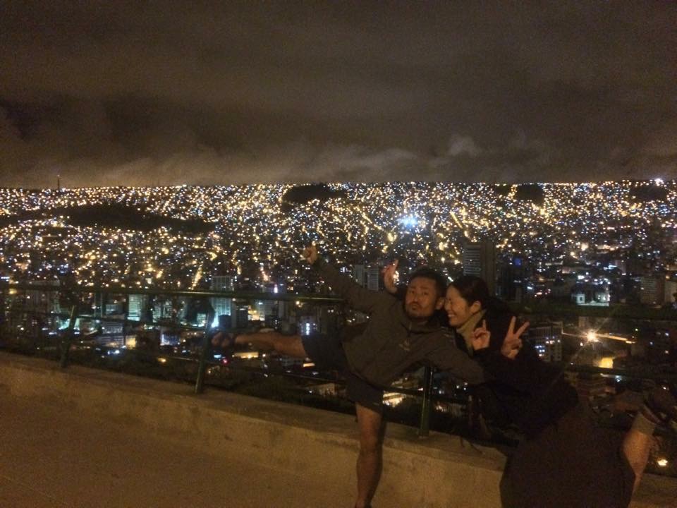 キリキリ展望台からの夜景その2