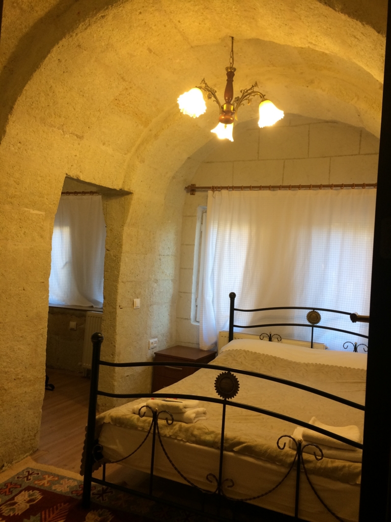 ダブルの個室内の様子