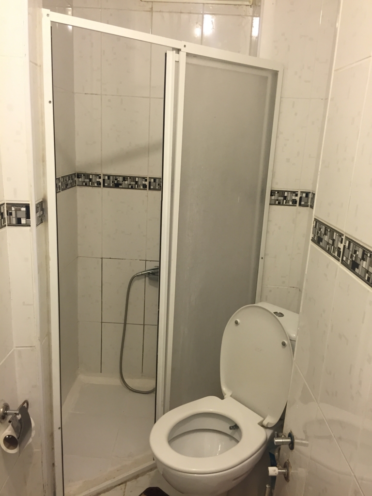 共用トイレシャワーの様子