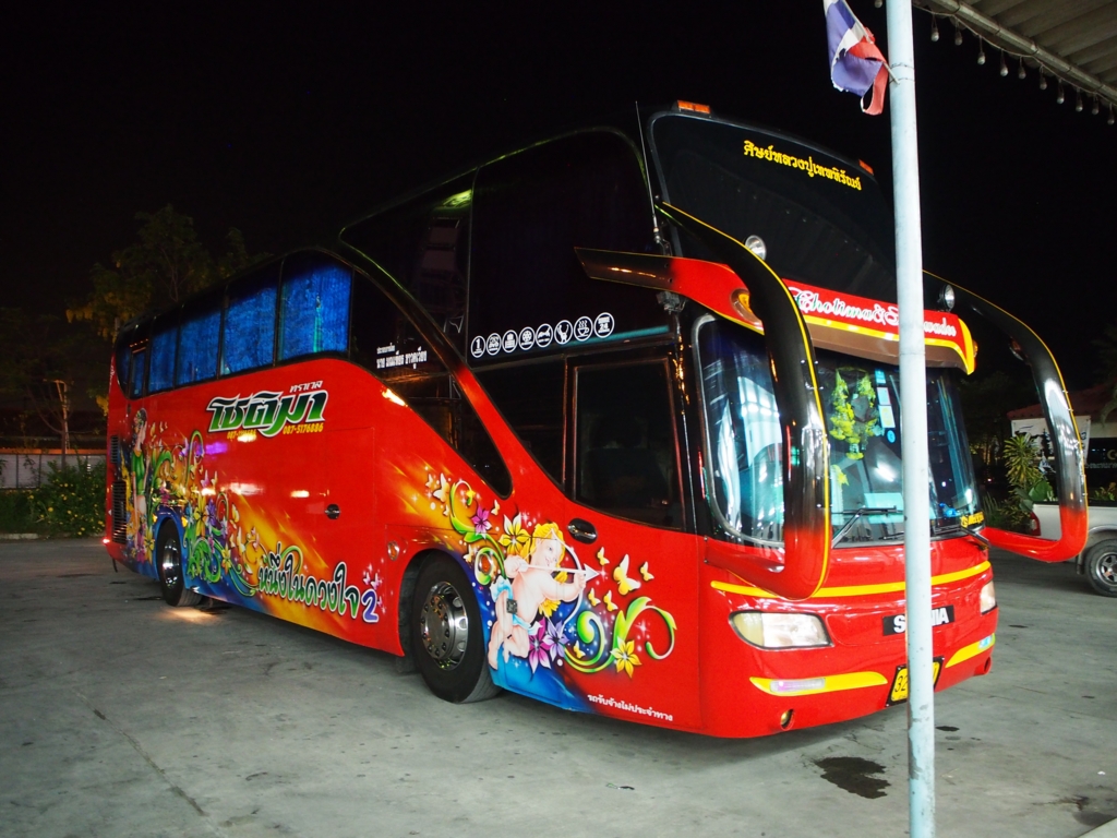 バンコク-チュンポン間の夜行バス