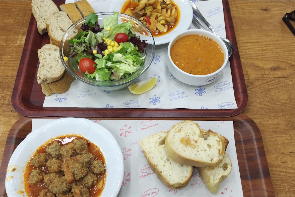 イスタンブールのロカンタの食事