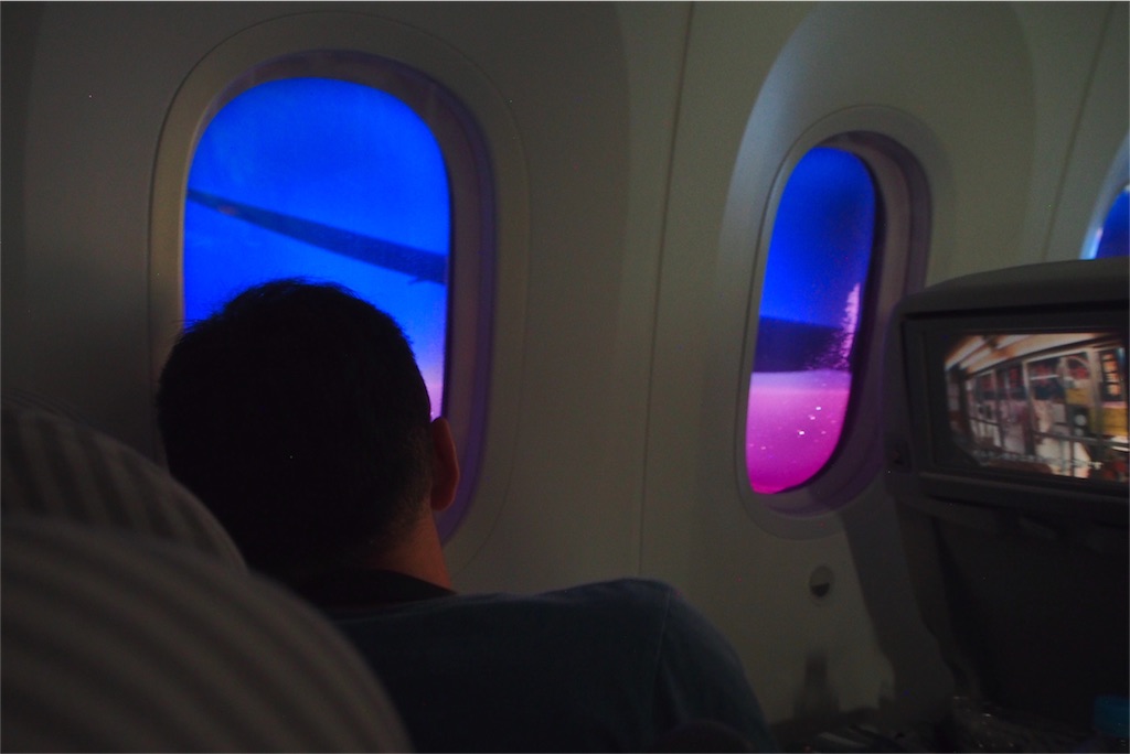 朝になる前に観えた美しい景色