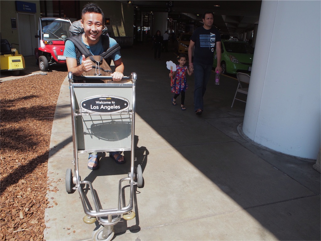 久しぶりのLAに到着