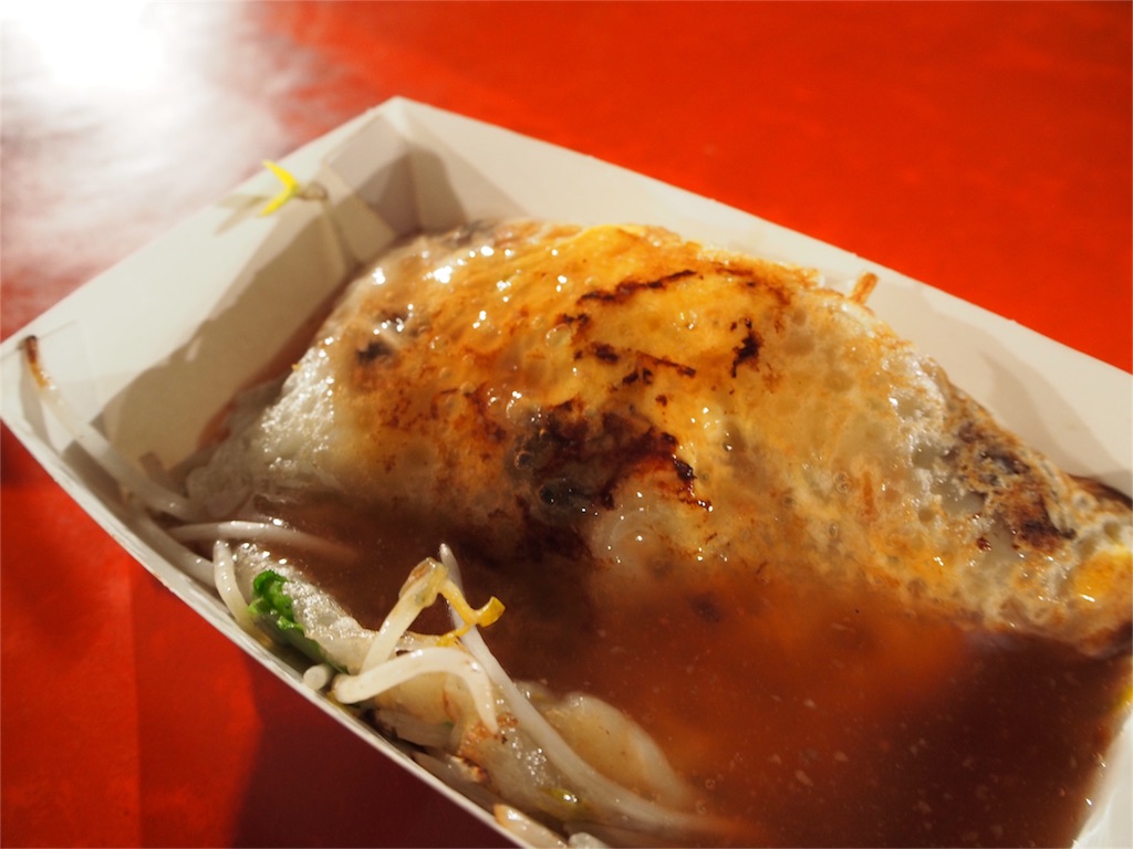 牡蠣のオムレツ