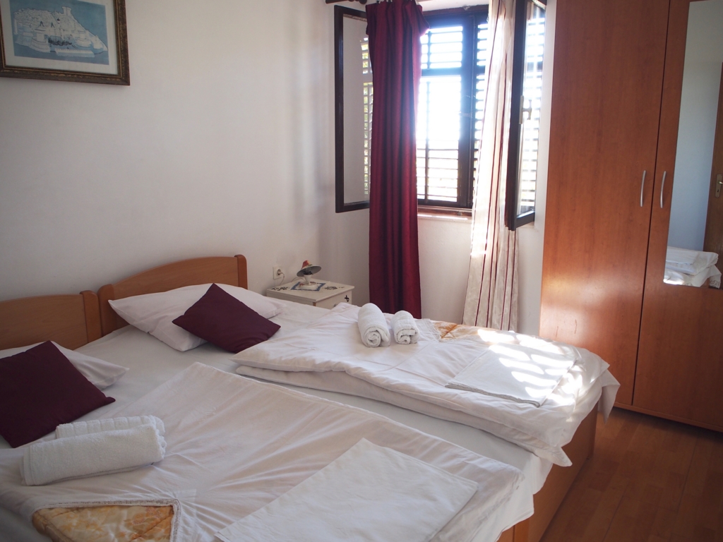 ドブロブニク 宿 寝室