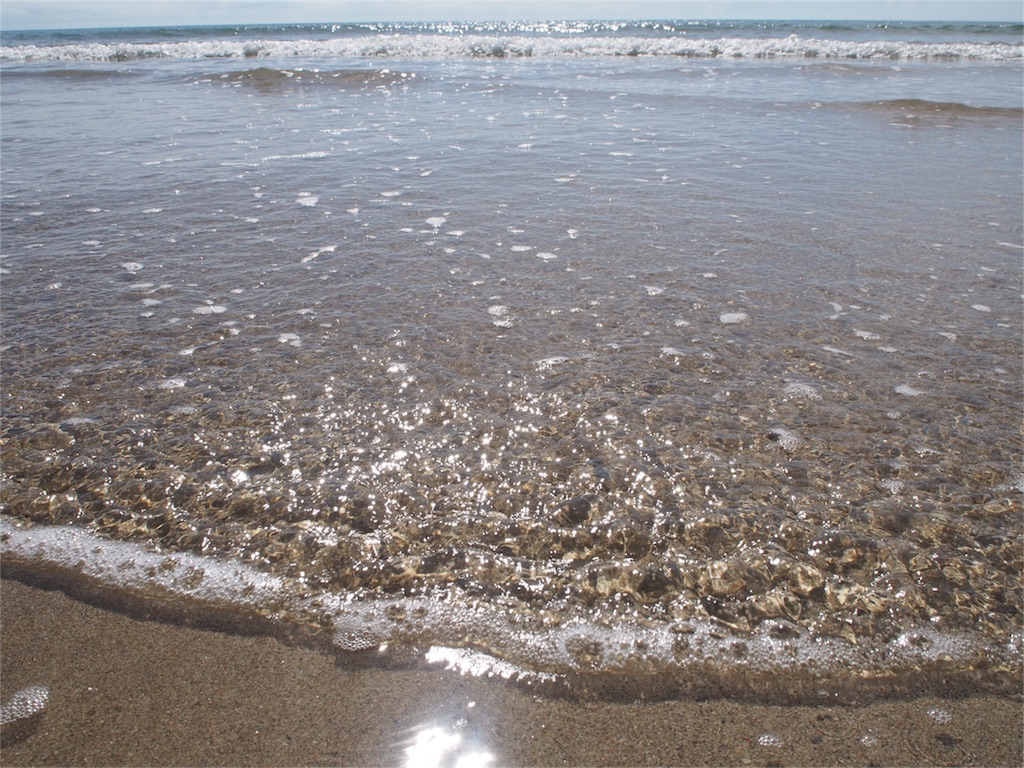 海水もクリアで綺麗