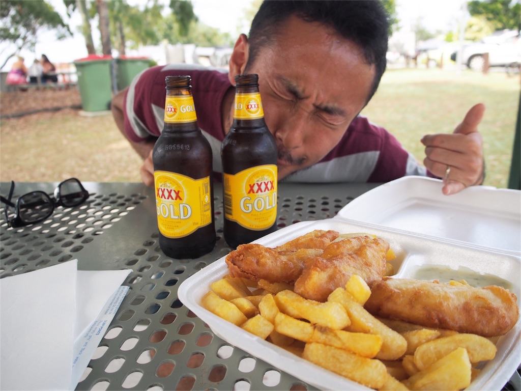 今までの旅の中で1番おいしいフィッシュアンドチップス