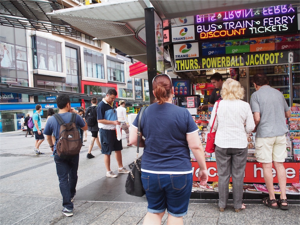 ブリスベンの街をお散歩