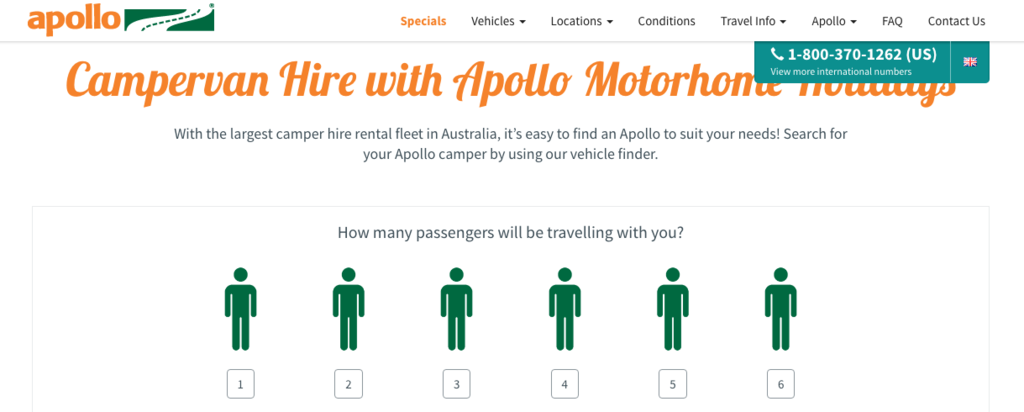 Apollo社のホームページ