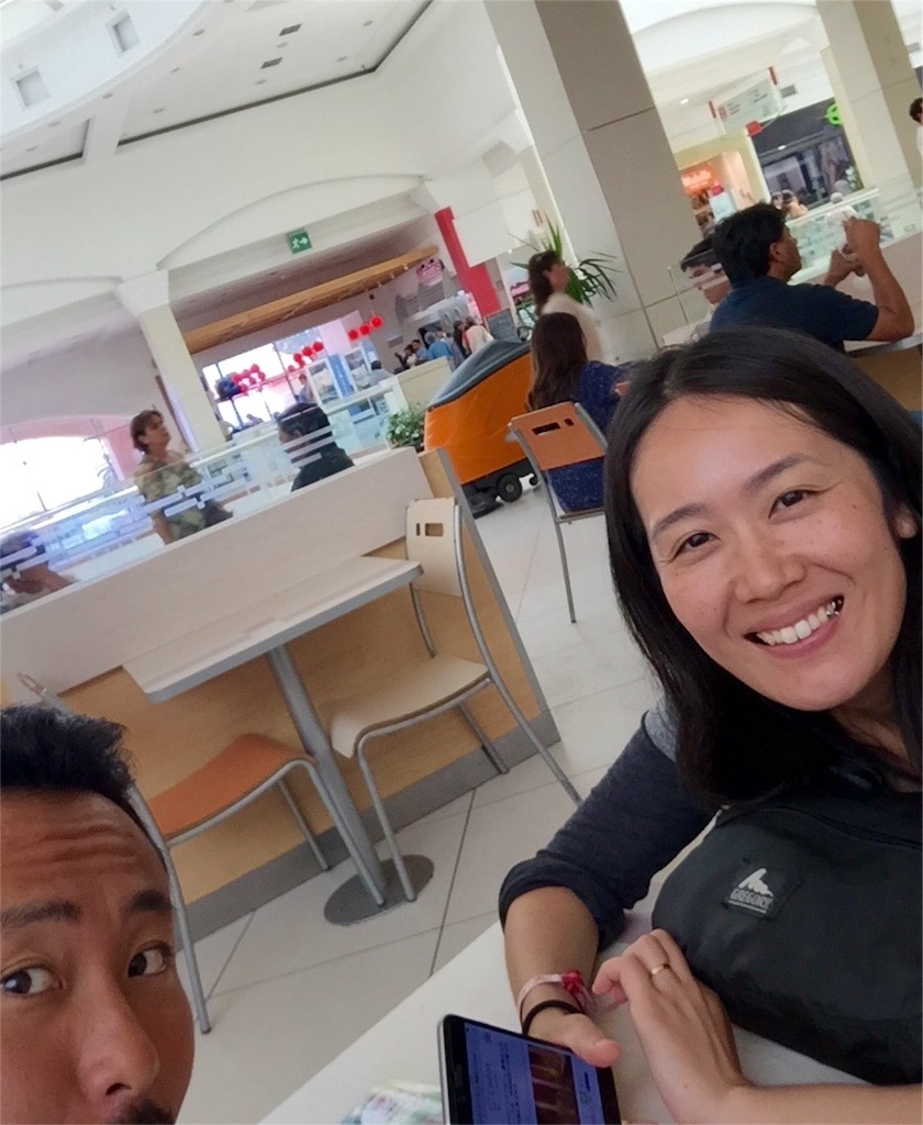 ラセレナを出発する日の様子