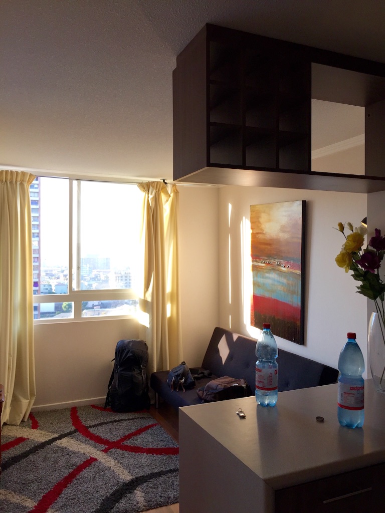 サンティアゴの宿 くつろげるリビング