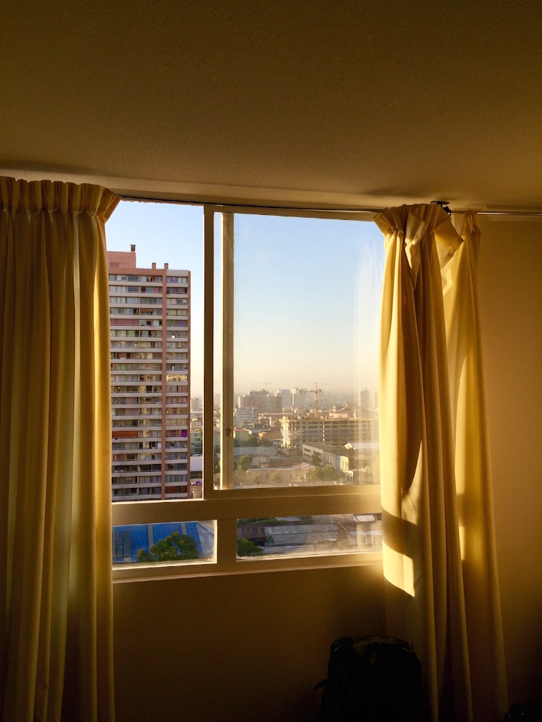 サンティアゴの宿　眺めが素晴らしい