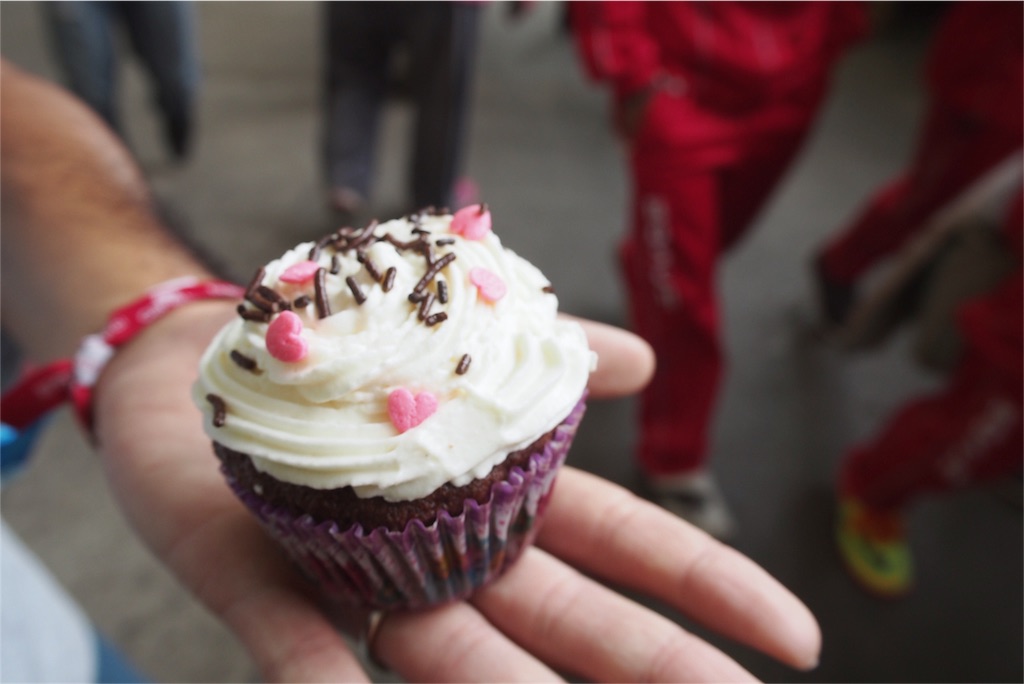 かわいいカップケーキをお持ち帰り♡