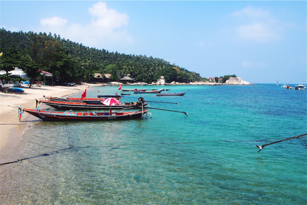 長い時間をかけてようやくタオ島へ到着