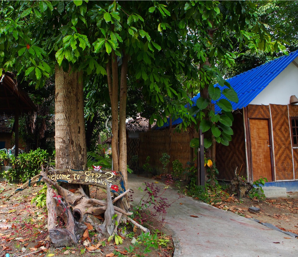 リペ島 ジプシー2バンガローのエントランス