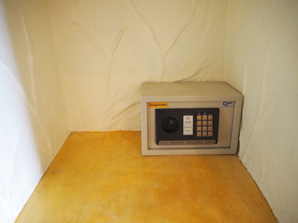 タオ島 宿のセキュリティーボックス
