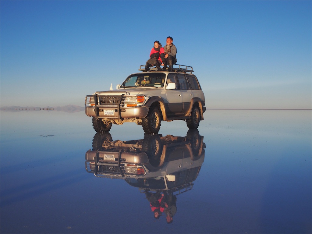 またもやウユニ塩湖でツーショット♡