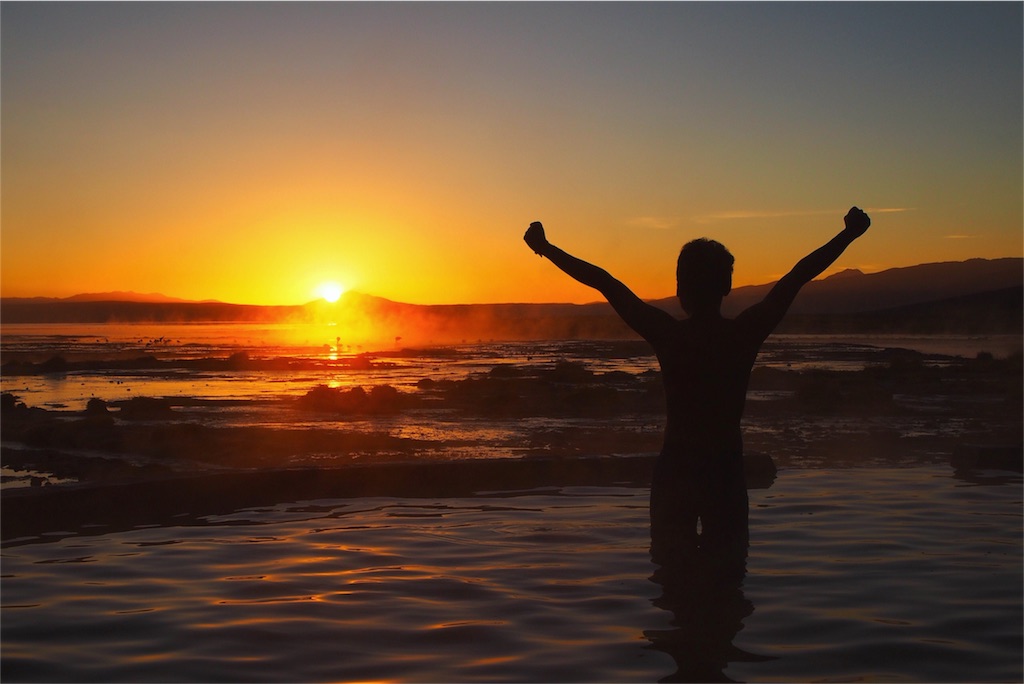 標高5,000mでの温泉なんて初体験