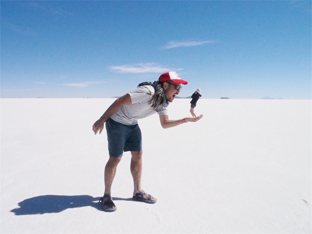 ウユニ塩湖にも寄り道