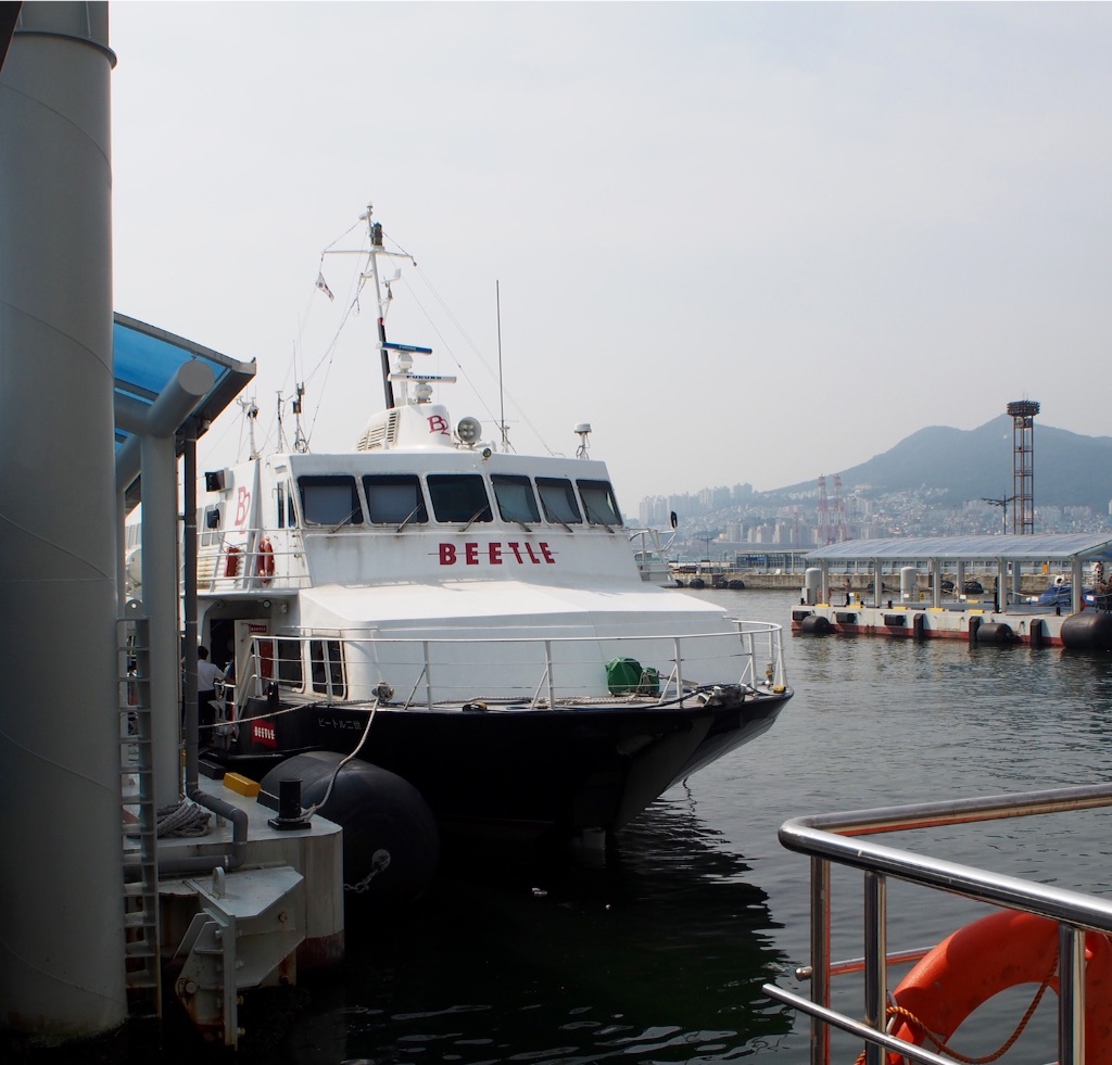 【韓国 日本】釜山から博多へ 快適フェリー移動「JR九州 高速船BEETLE(ビートル)」