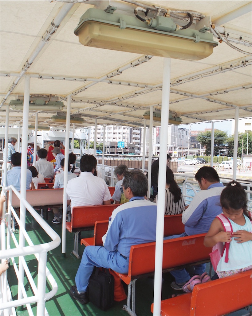 風が気持ち良い こくら丸の2階席