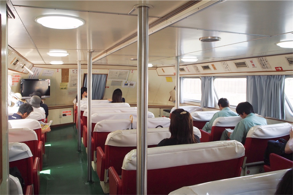 こくら丸の1階席はこちら