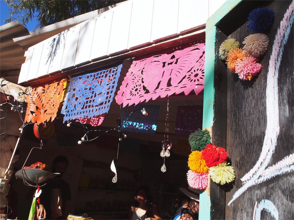 装飾のかわいいオーガニックのおみやげ屋さん