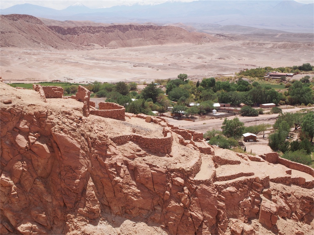 アーチがきれいなゲートの様子