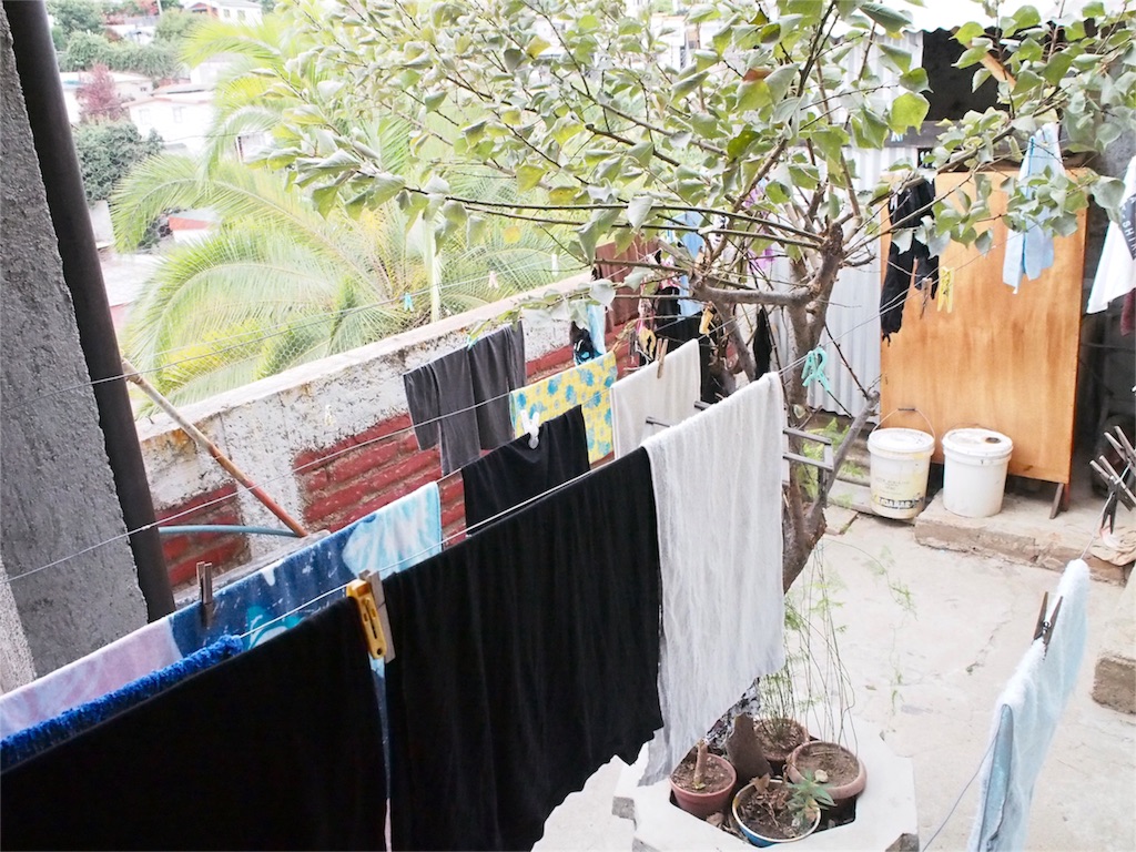 物干し場もあってありがたい