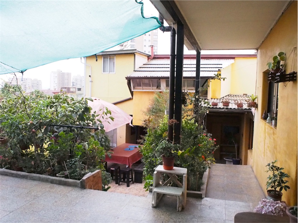 中庭のくつろぎスペース その2