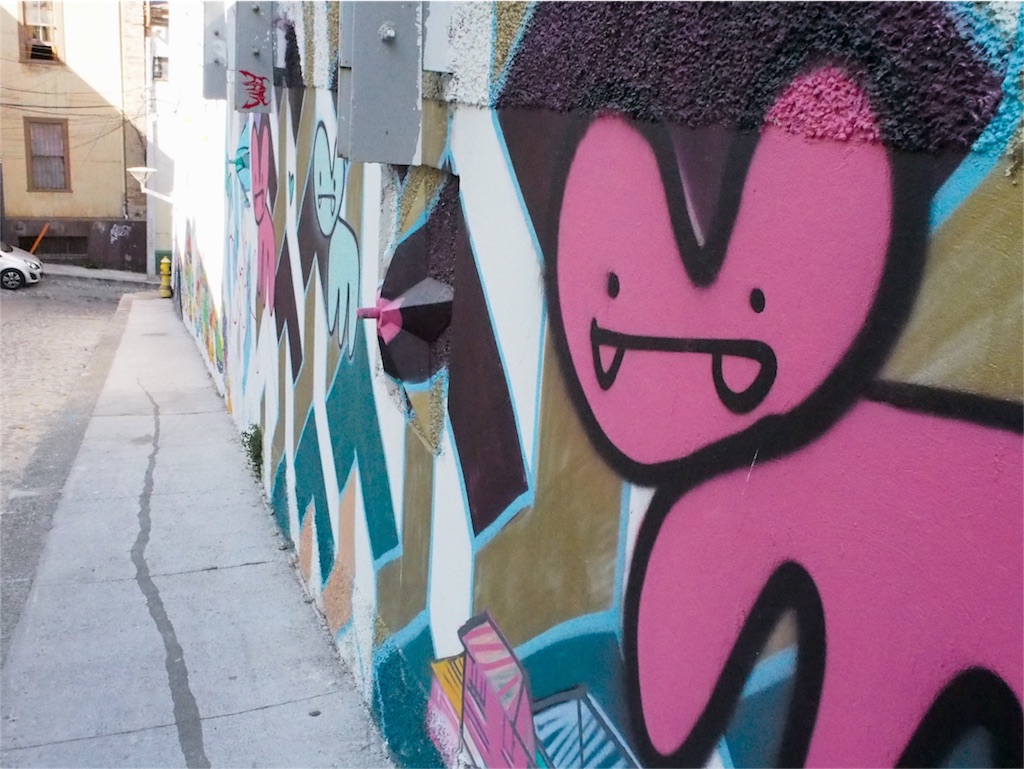 世界遺産バルパライソ　ミンクのワンちゃん