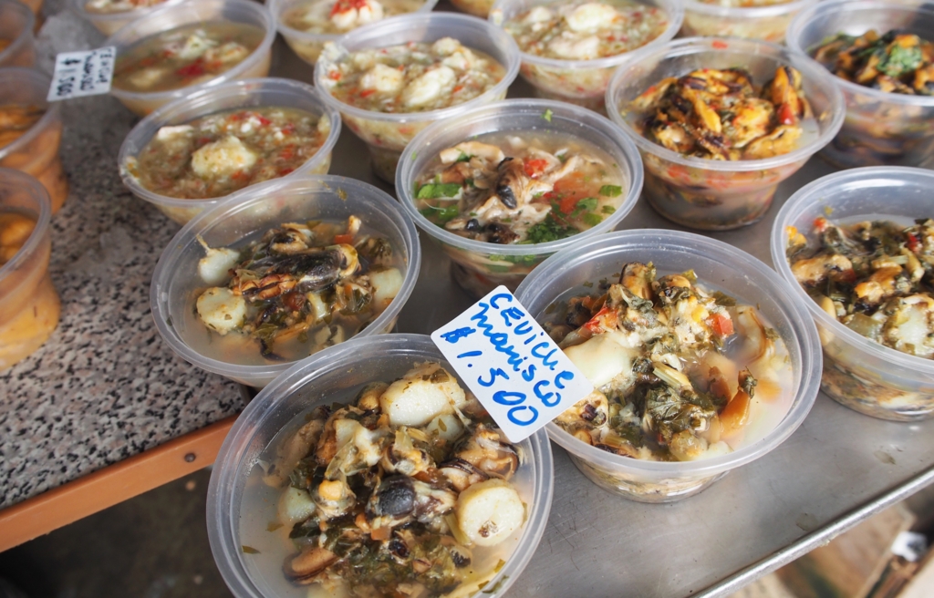 セビーチェ売り場にて