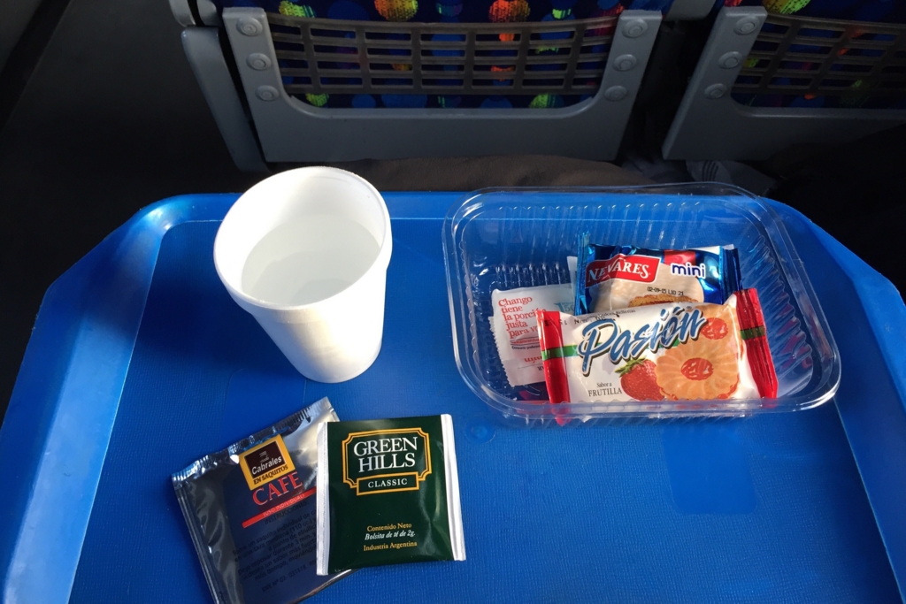 サービス満点アルゼンチンのバス