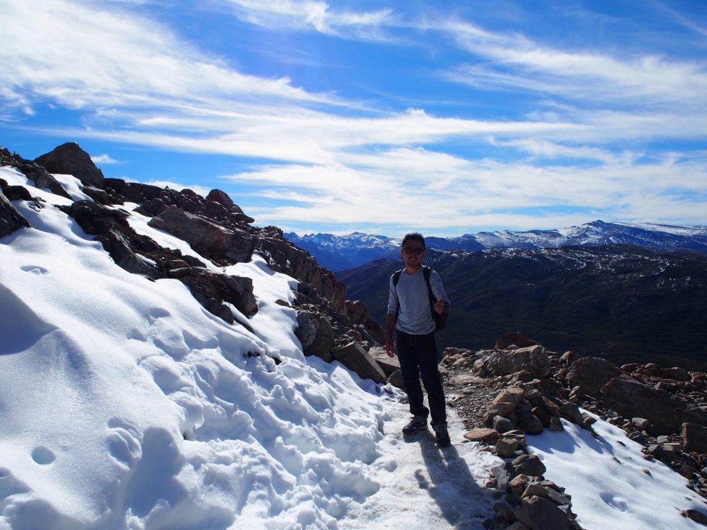積雪の場所もちらほら