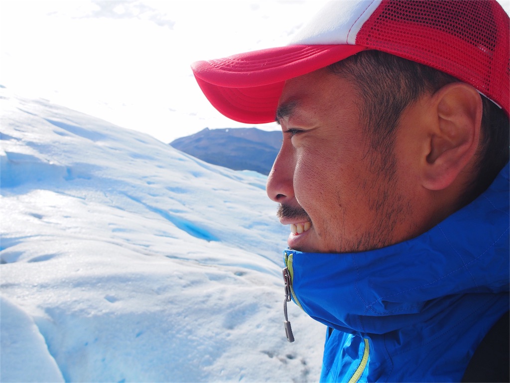 いよいよ氷河の上を歩きます