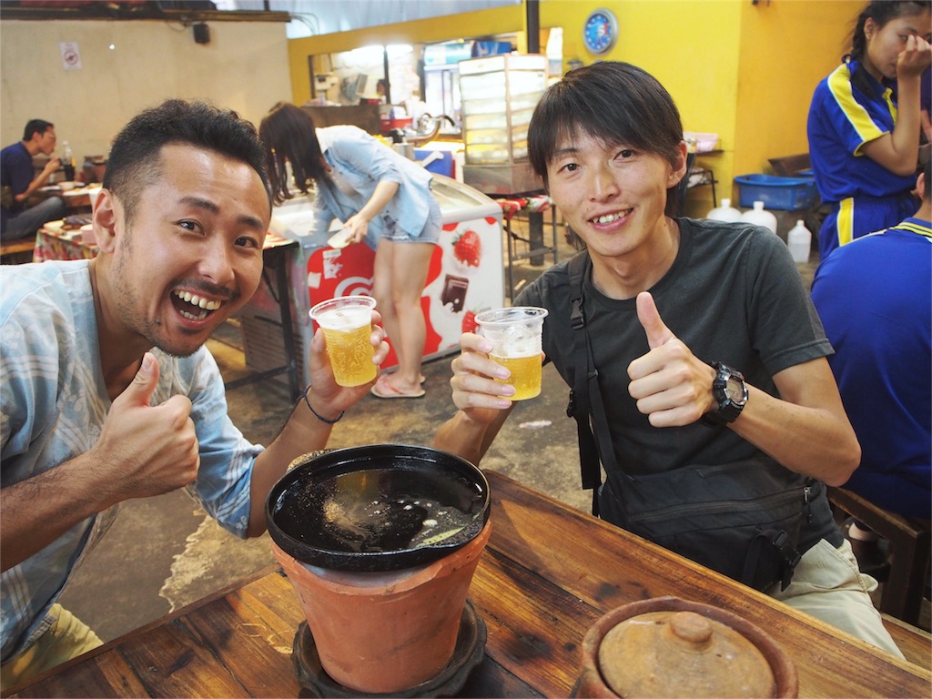 ビールで乾杯したら いただきます♡