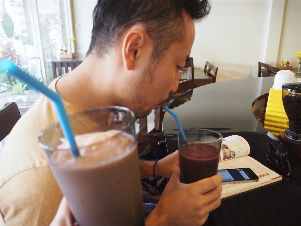 しあわせな朝スムージータイム