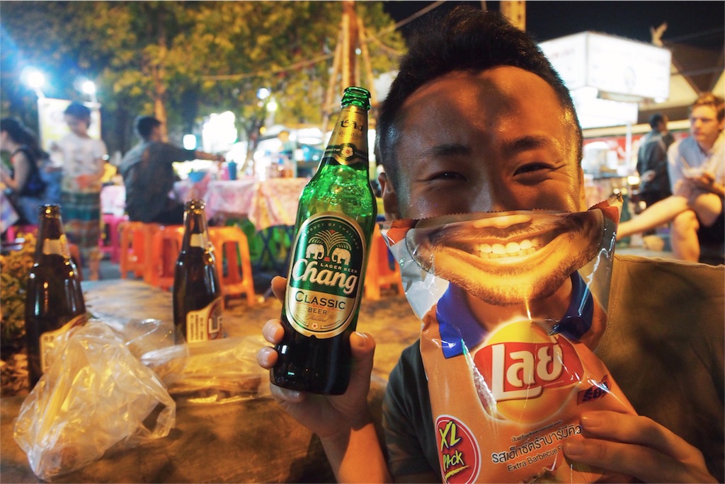 タイのLaysはこんな写真が撮れます(笑)