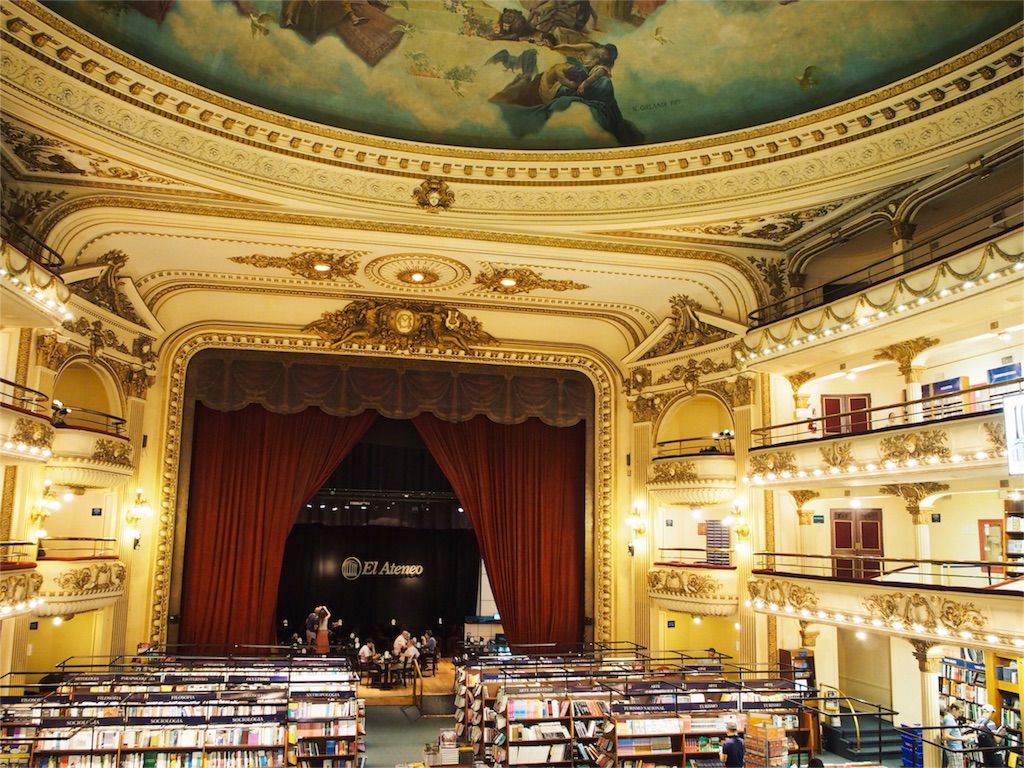 世界の美しい書店ランキング2位エル アテネオ グランド スプレンディド その③
