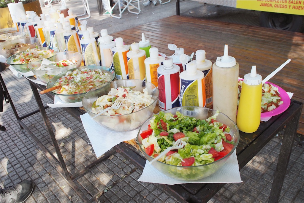 チョリパンに乗せるトッピングスペース