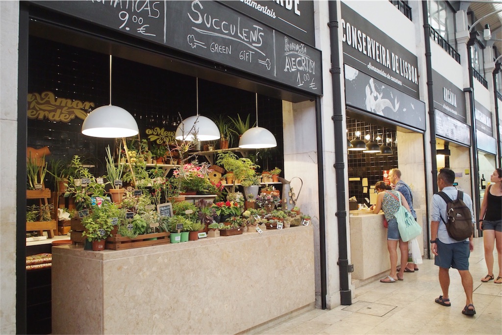 リベイラ市場の市場の中の様子 その②