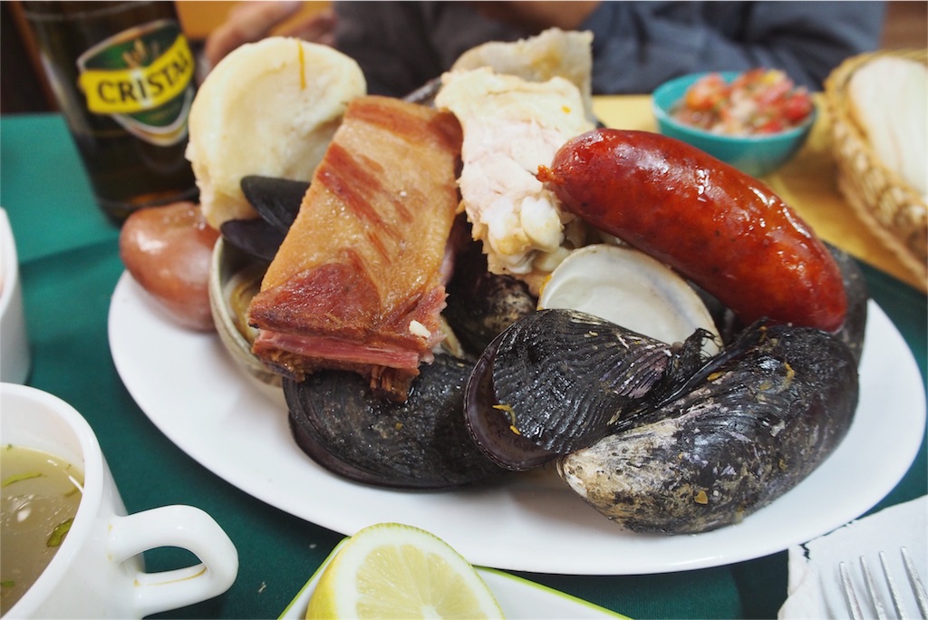 プエルトモン名物のクラント