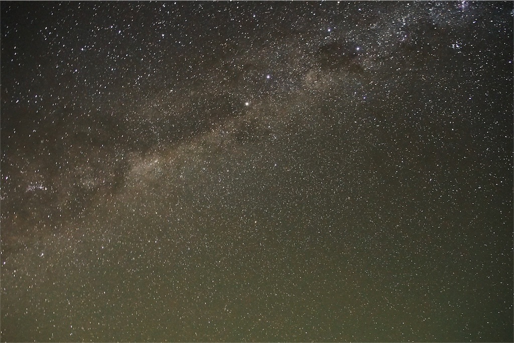 民宿小林からの天の川