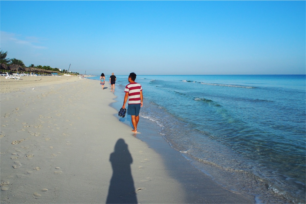 Breezes Varaderoのプライベートビーチ その①