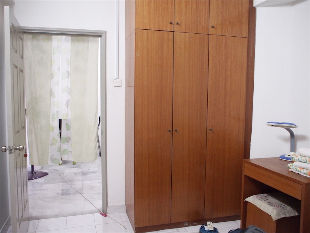 大きなクローゼットもあり 荷物整理も楽ちん