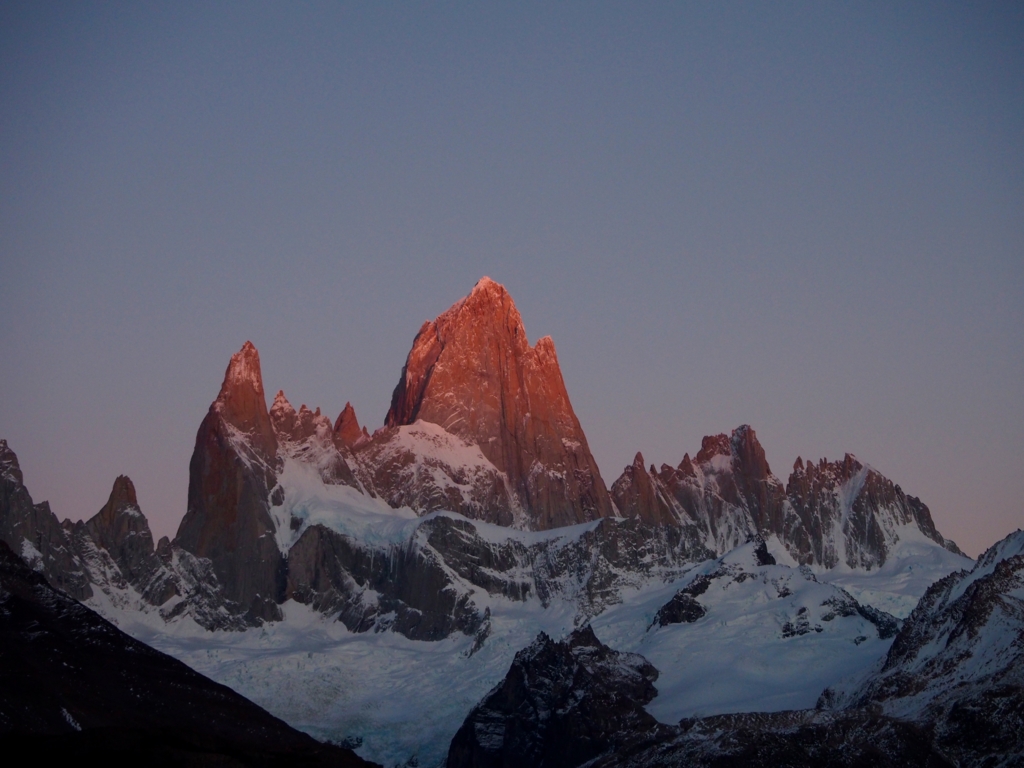 ピンクのフィッツロイ